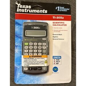 New Texas Instruments TI-30Xa Scientific Calculator‎ - New With Tags